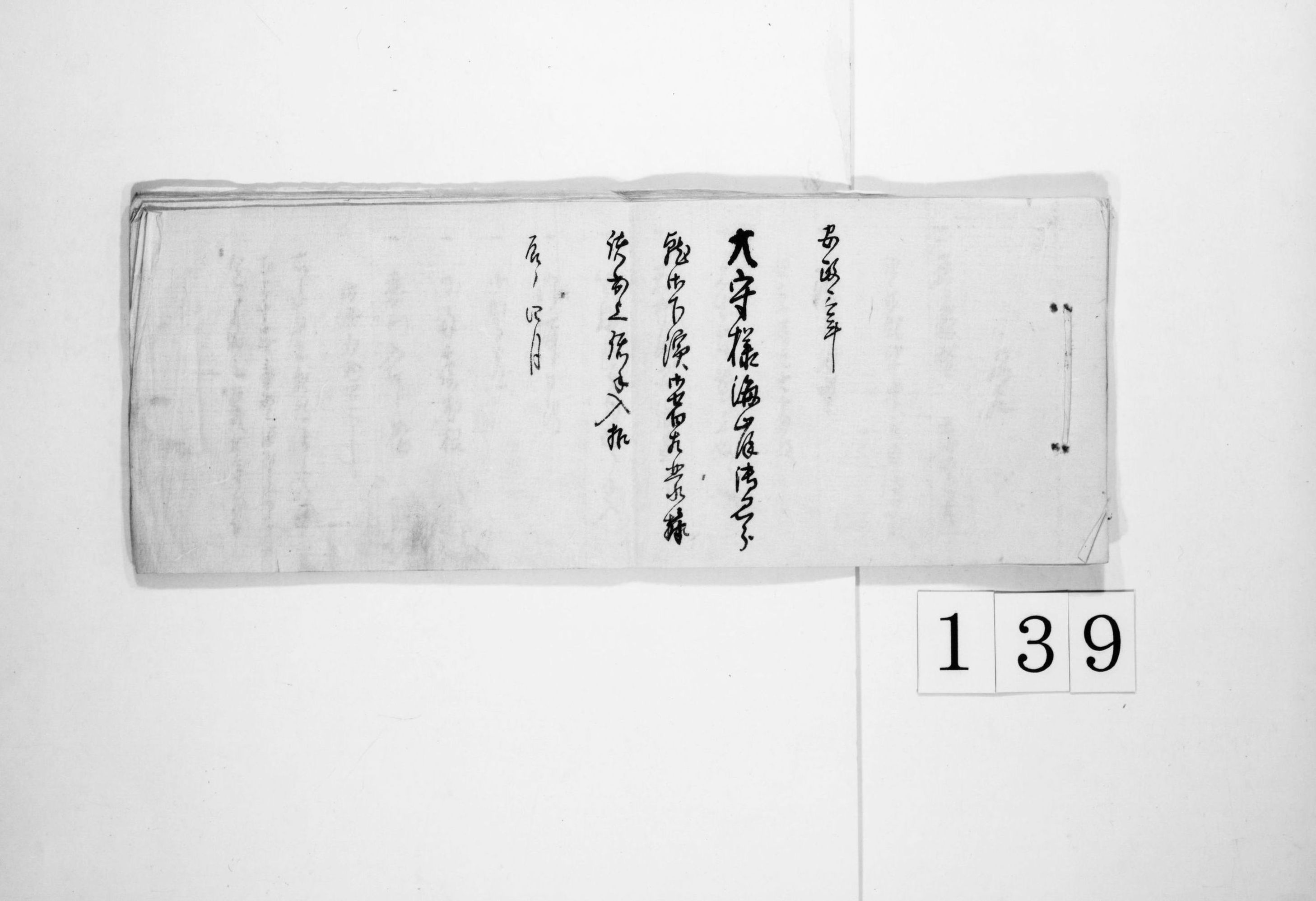 大守様海岸御身分就御下浜御宿相蒙ニ付諸書上諸手入扣