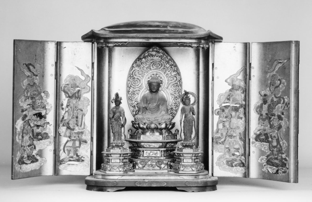 Mokuzouyakushisanzonzou(zushiiri)