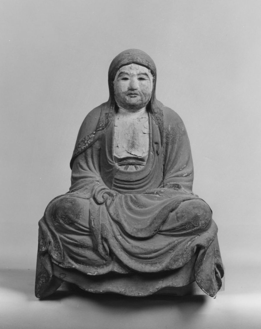 達磨像 木造達磨坐像（所在：達磨寺） | 奈良県歴史文化資源