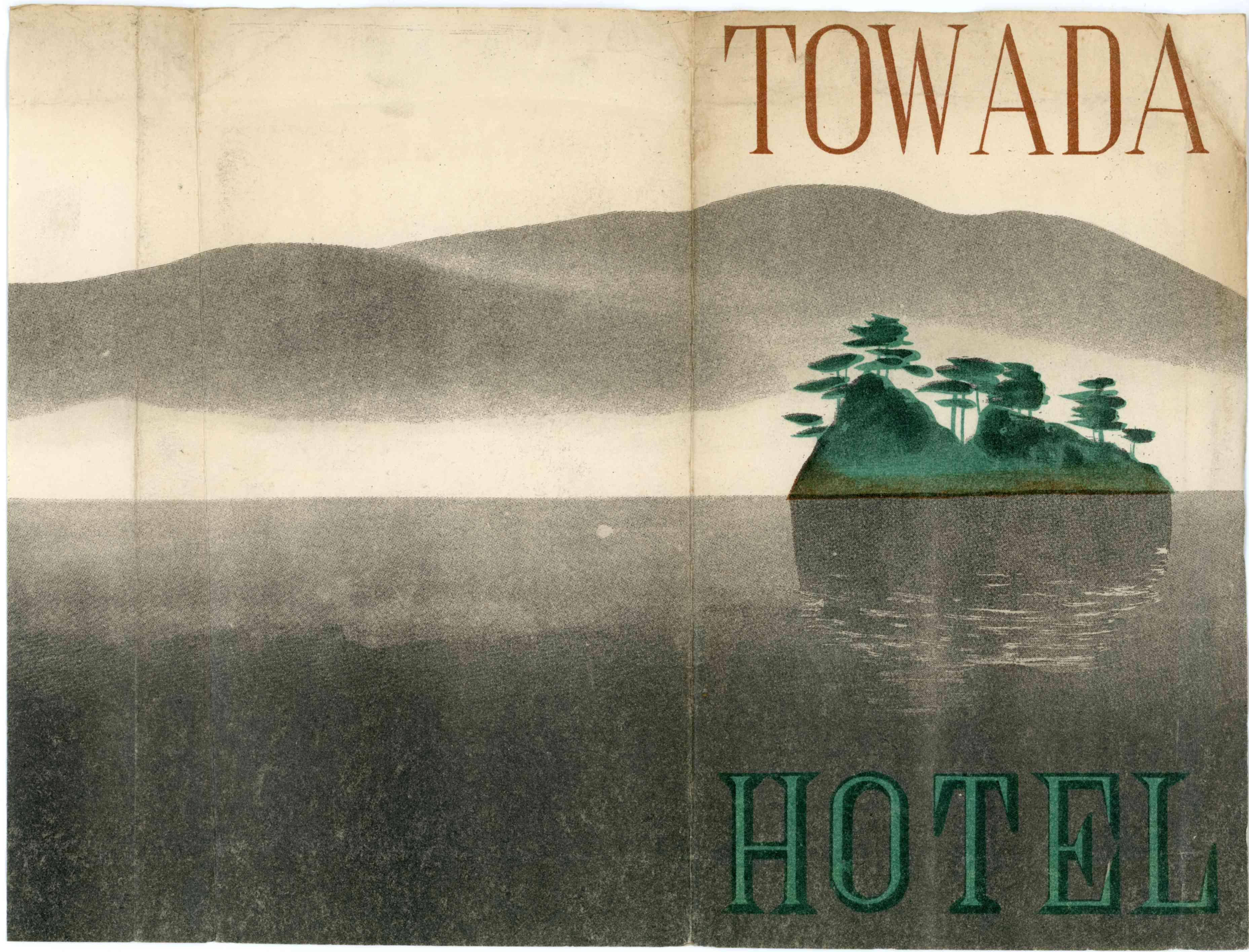 絵ハガキ(TOWADA HOTEL)