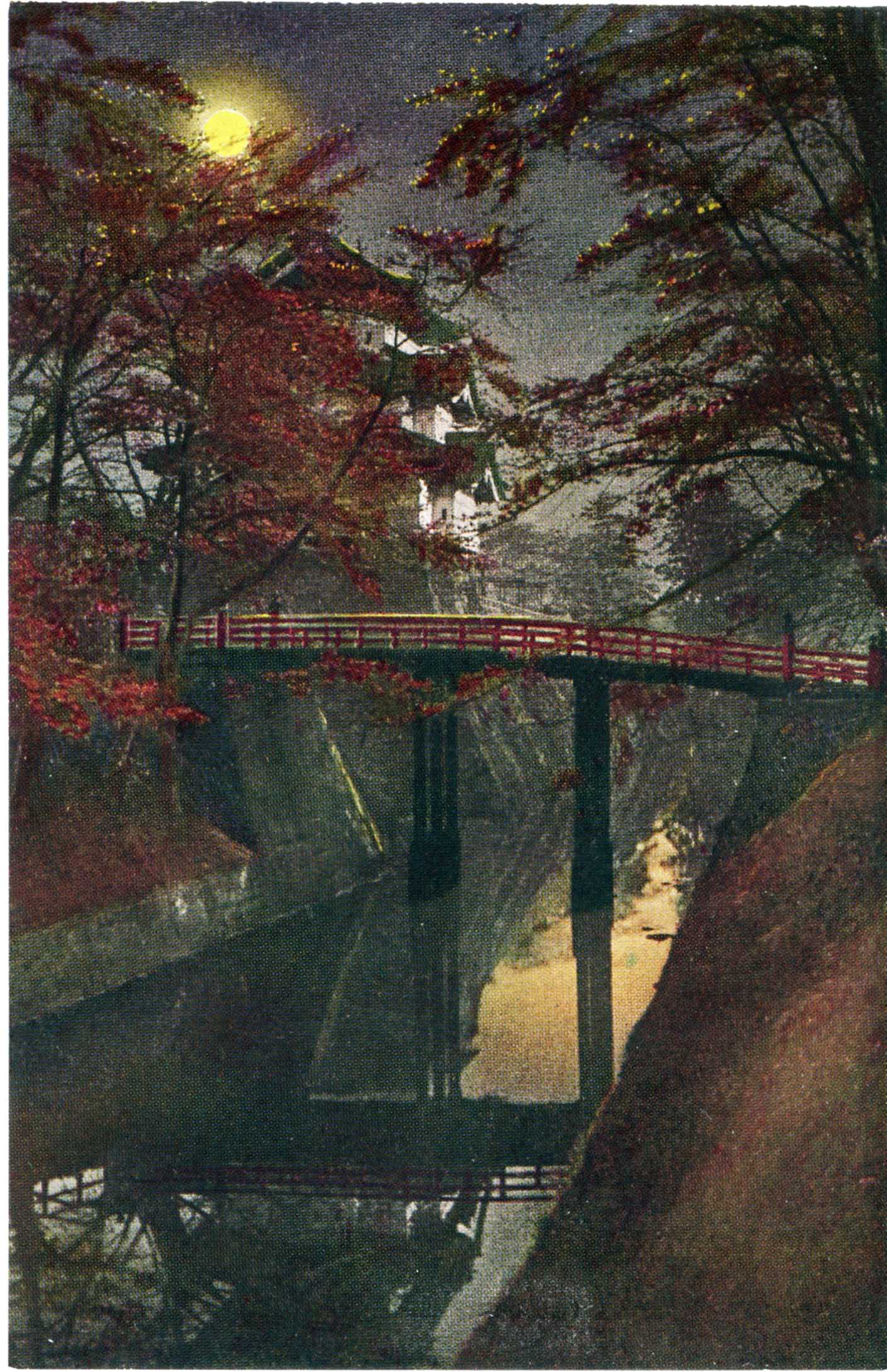 絵ハガキ(国宝弘前城 古城詩趣)