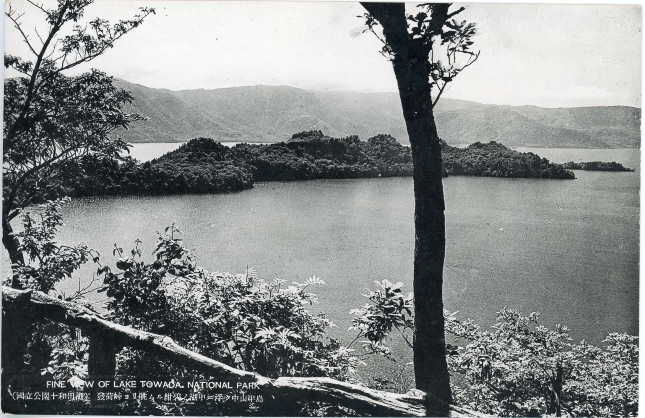 絵ハガキ(国立公園十和田湖十六景)