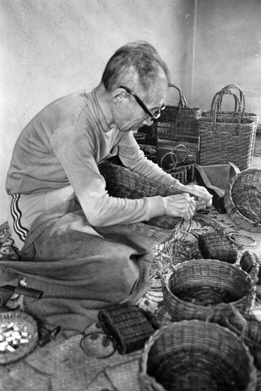 あけびづる細工